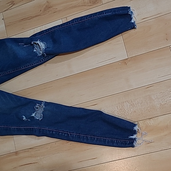 Old Navy women's size 0 super skinny extra high rise jeans - Picture 4 of 7